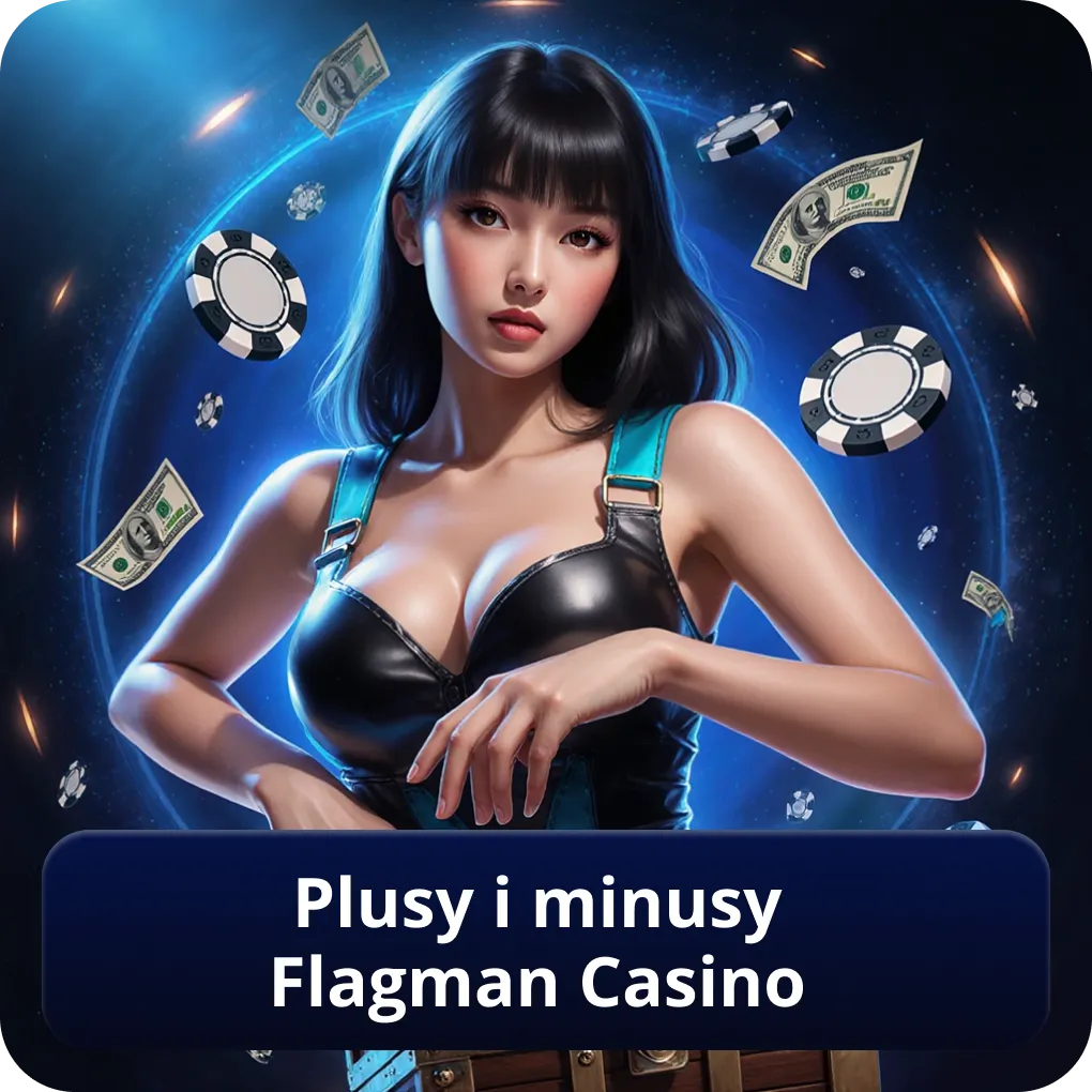 Plusy i minusy Flagman Casino